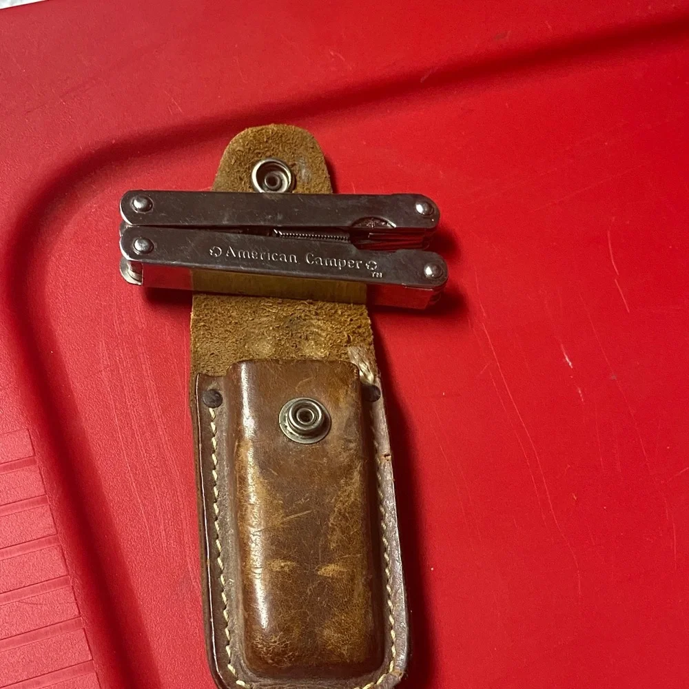 Vintage Leather Phone Holster